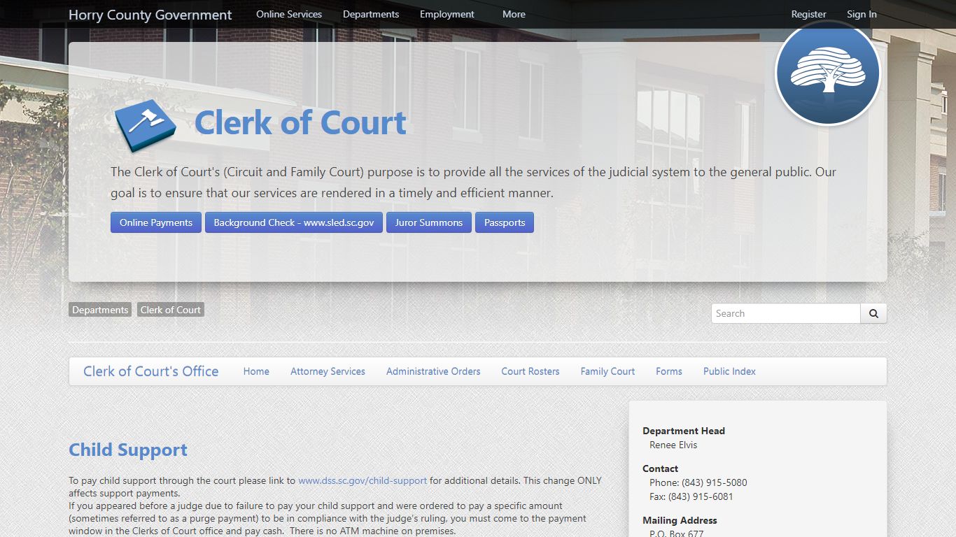 Clerk of Court - Horry County Government